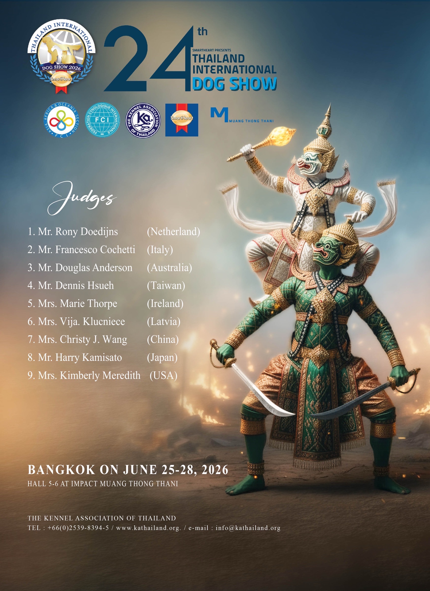 24th Thailand International Dog Show